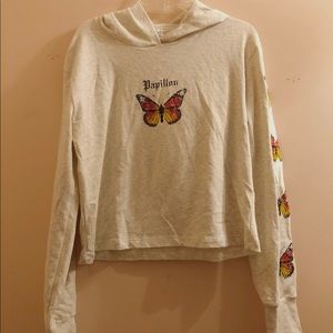 4 for $20  Butterfly sweatshirt